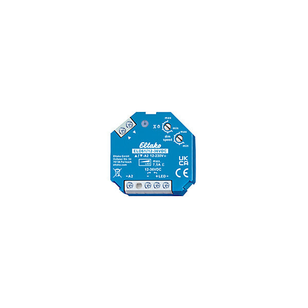 Eltako LED-Dimmschalter 12-36V DC ELD61/12-36V DC